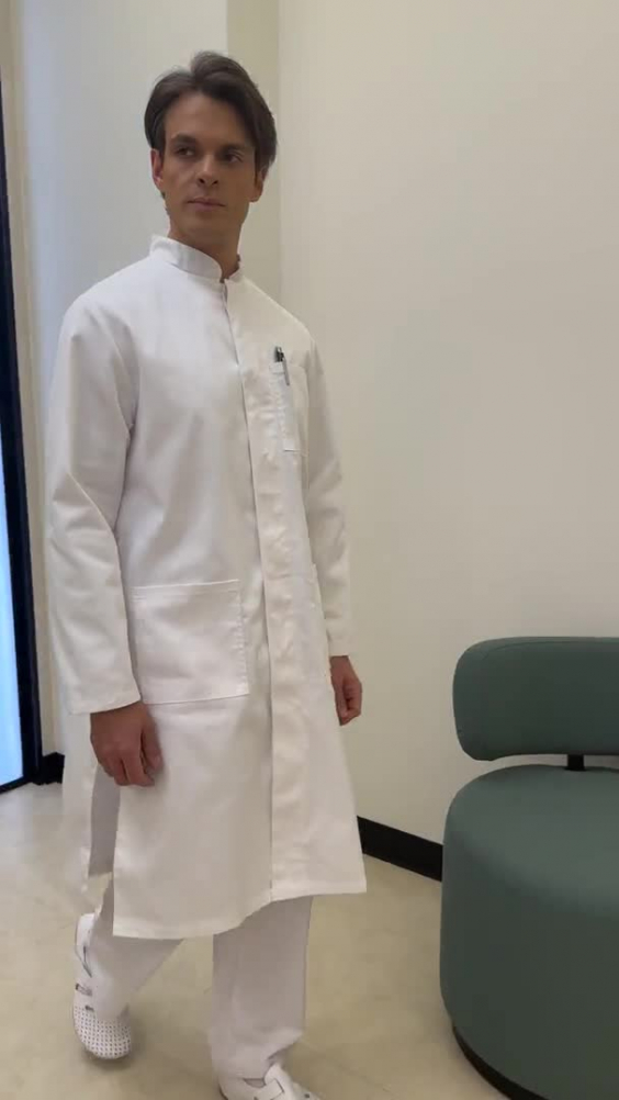 Халат мужской "Орион" белый